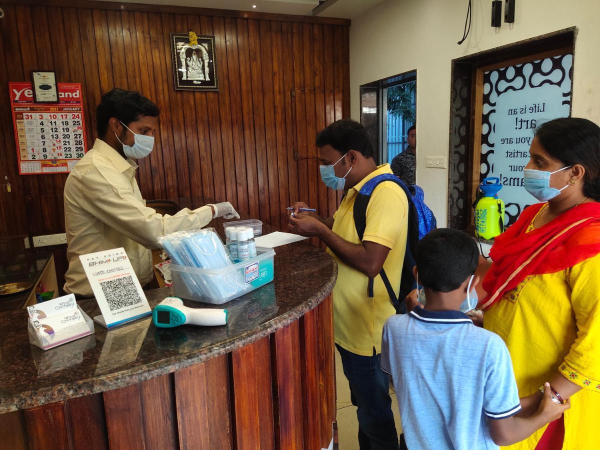 ホテル ウィンド チャイムス Kuilapalayam エクステリア 写真