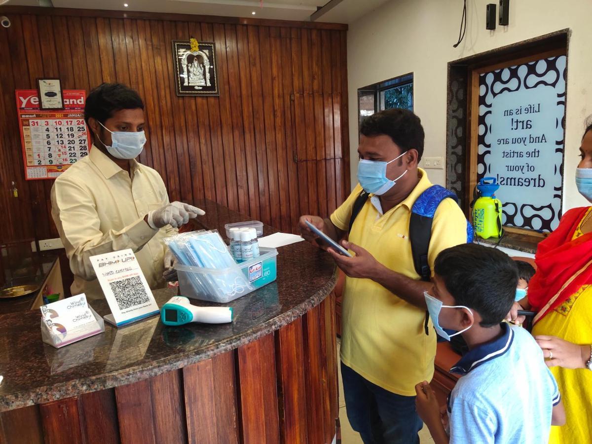 ホテル ウィンド チャイムス Kuilapalayam エクステリア 写真